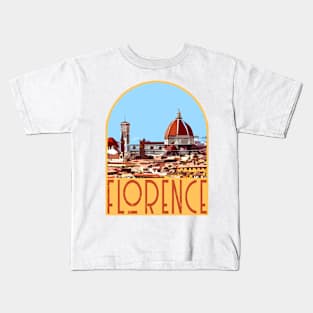 Florence, Italy Decal Kids T-Shirt